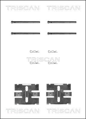Triscan 8105 271206 - Комплектующие для колодок дискового тормоза autospares.lv