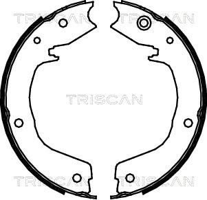 Triscan 8100 42019 - Комплект тормозов, ручник, парковка autospares.lv