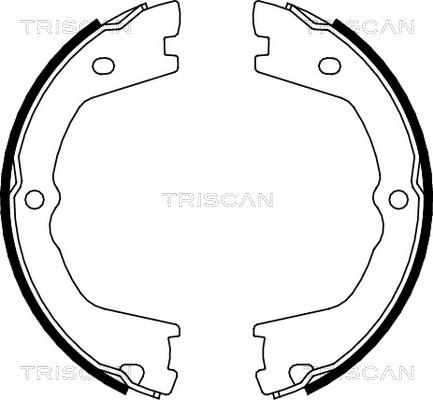 Triscan 8100 15019 - Комплект тормозов, ручник, парковка autospares.lv
