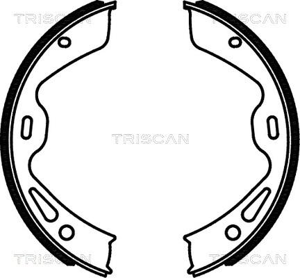 Triscan 8100 20004 - Комплект тормозов, ручник, парковка autospares.lv