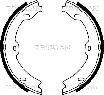 Triscan 8100 23031 - Комплект тормозов, ручник, парковка autospares.lv