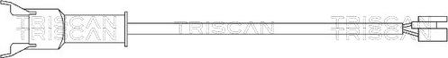 Triscan 8115 10001 - Сигнализатор, износ тормозных колодок autospares.lv