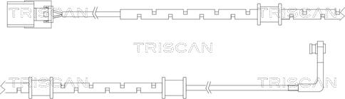 Triscan 8115 10013 - Сигнализатор, износ тормозных колодок autospares.lv