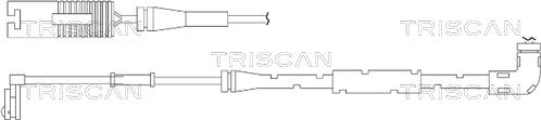 Triscan 8115 17009 - Сигнализатор, износ тормозных колодок autospares.lv