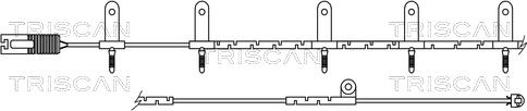 Triscan 8115 17003 - Сигнализатор, износ тормозных колодок autospares.lv