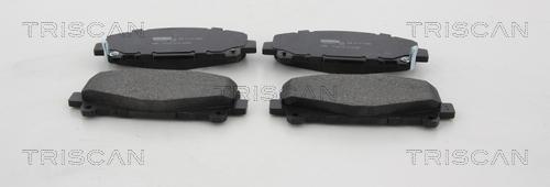 Triscan 8110 40065 - Тормозные колодки, дисковые, комплект autospares.lv