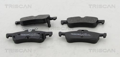 Triscan 8110 40068 - Тормозные колодки, дисковые, комплект autospares.lv