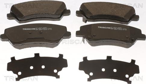 Triscan 8110 43056 - Тормозные колодки, дисковые, комплект autospares.lv