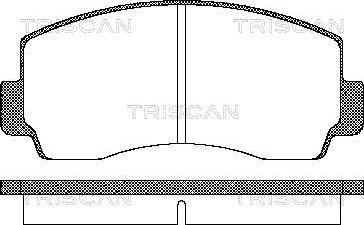 ITN 16-BP1763 - Тормозные колодки, дисковые, комплект autospares.lv