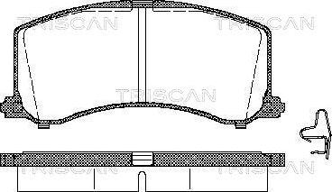 Valeo 670830 - Тормозные колодки, дисковые, комплект autospares.lv