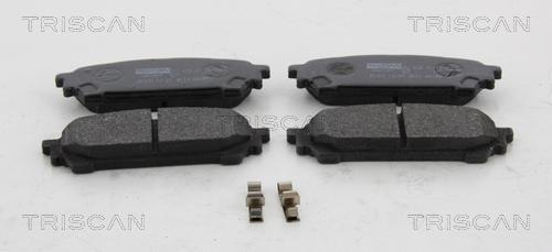 Triscan 8110 68188 - Тормозные колодки, дисковые, комплект autospares.lv