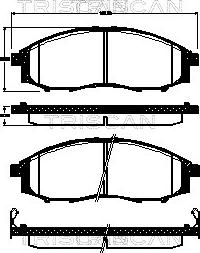 Magneti Marelli 363700201384 - Тормозные колодки, дисковые, комплект autospares.lv