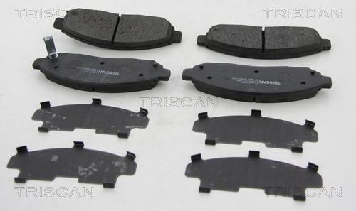 Triscan 8110 14060 - Тормозные колодки, дисковые, комплект autospares.lv