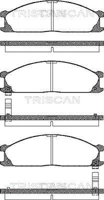 First Line BBP1195 - Тормозные колодки, дисковые, комплект autospares.lv