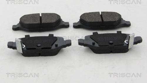 Triscan 8110 15069 - Тормозные колодки, дисковые, комплект autospares.lv