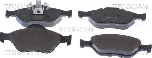 Triscan 8110 16008 - Тормозные колодки, дисковые, комплект autospares.lv