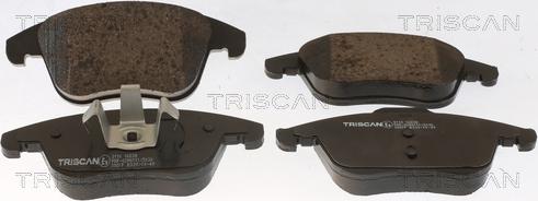 Triscan 8110 16038 - Тормозные колодки, дисковые, комплект autospares.lv
