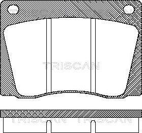 Magneti Marelli 363700200244 - Тормозные колодки, дисковые, комплект autospares.lv