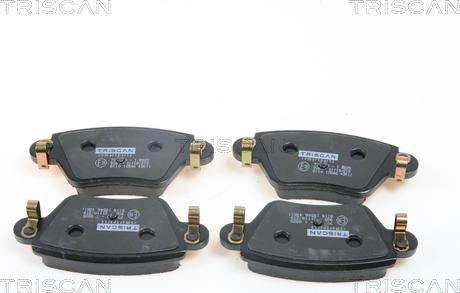 Triscan 8110 10546 - Тормозные колодки, дисковые, комплект autospares.lv