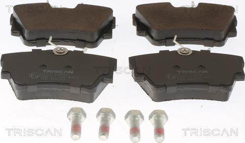 Triscan 8110 10530 - Тормозные колодки, дисковые, комплект autospares.lv