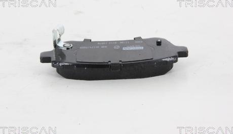 Triscan 8110 10578 - Тормозные колодки, дисковые, комплект autospares.lv