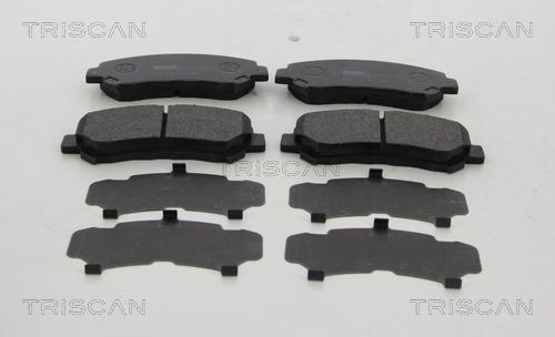 Triscan 8110 10577 - Тормозные колодки, дисковые, комплект autospares.lv