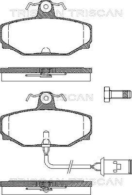 Lemförder 26494 - Тормозные колодки, дисковые, комплект autospares.lv