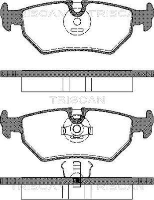 BENDIX 571395 - Тормозные колодки, дисковые, комплект autospares.lv