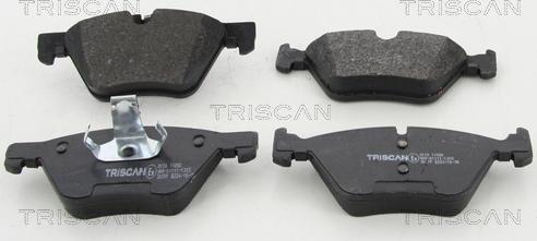 Triscan 8110 11050 - Тормозные колодки, дисковые, комплект autospares.lv