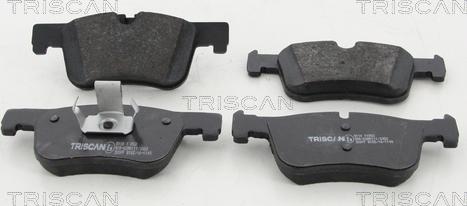 Triscan 8110 11053 - Тормозные колодки, дисковые, комплект autospares.lv