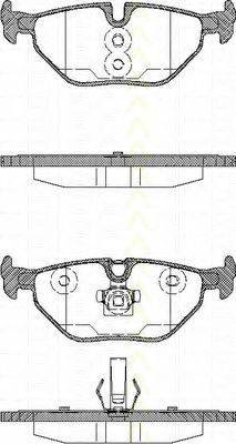 Triscan 8110 11009 - Тормозные колодки, дисковые, комплект autospares.lv