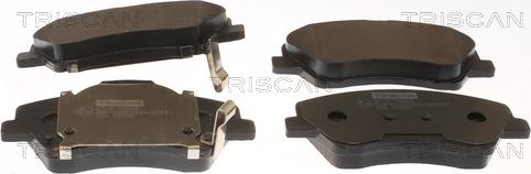 Triscan 8110 18036 - Тормозные колодки, дисковые, комплект autospares.lv