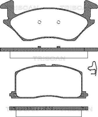 TRW Engine Component GDB878 - Тормозные колодки, дисковые, комплект autospares.lv