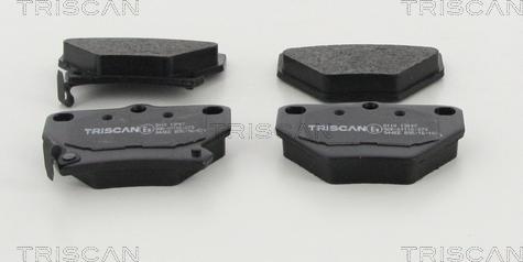 Triscan 8110 13047 - Тормозные колодки, дисковые, комплект autospares.lv