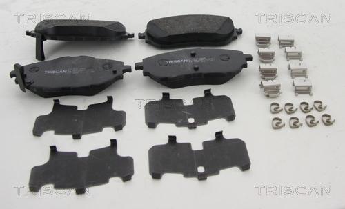 Triscan 8110 13154 - Тормозные колодки, дисковые, комплект autospares.lv