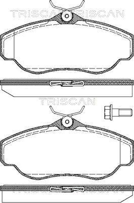 INTERBRAKE DP9980 - Тормозные колодки, дисковые, комплект autospares.lv