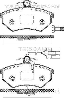 Quattro Freni QF60506162 - Тормозные колодки, дисковые, комплект autospares.lv