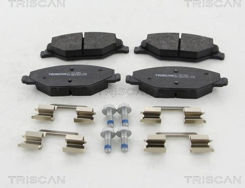 Triscan 8110 29181 - Тормозные колодки, дисковые, комплект autospares.lv