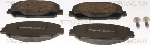 Triscan 8110 25054 - Тормозные колодки, дисковые, комплект autospares.lv