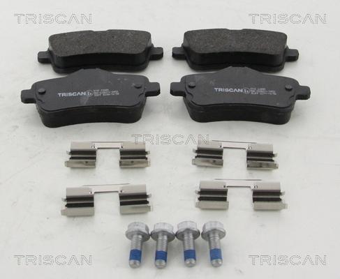 Triscan 8110 23085 - Тормозные колодки, дисковые, комплект autospares.lv