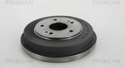 Triscan 8120 40207 - Тормозной барабан autospares.lv