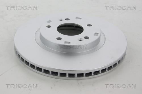 Triscan 8120 43120C - Тормозной диск autospares.lv