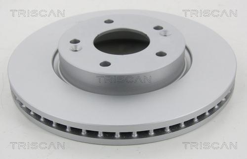 Triscan 8120 43123C - Тормозной диск autospares.lv