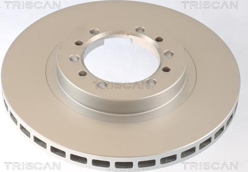 Triscan 8120 42119C - Тормозной диск autospares.lv