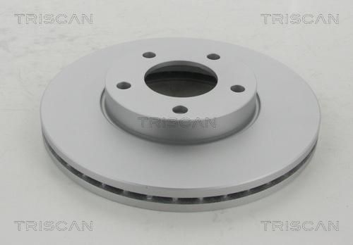 Triscan 8120 50140C - Тормозной диск autospares.lv