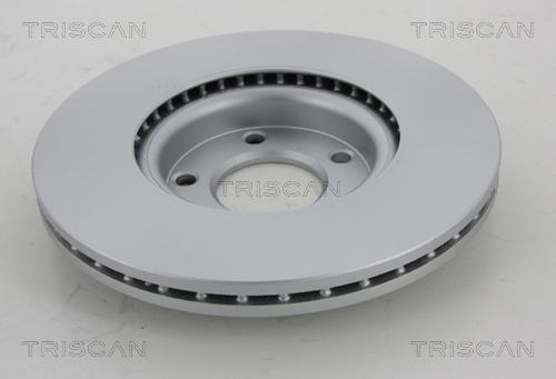 Triscan 8120 50142C - Тормозной диск autospares.lv