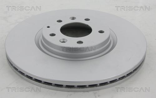 Triscan 8120 50158C - Тормозной диск autospares.lv