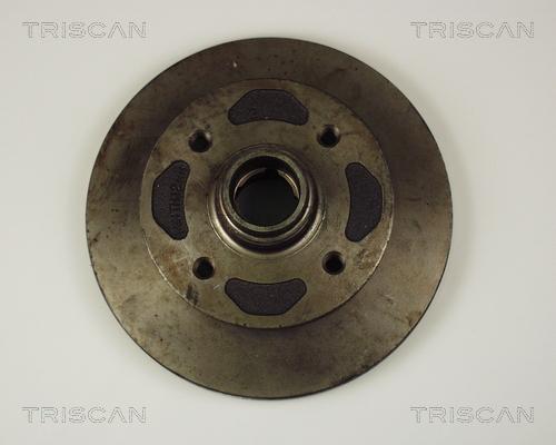 Triscan 8120 50104 - Тормозной диск autospares.lv