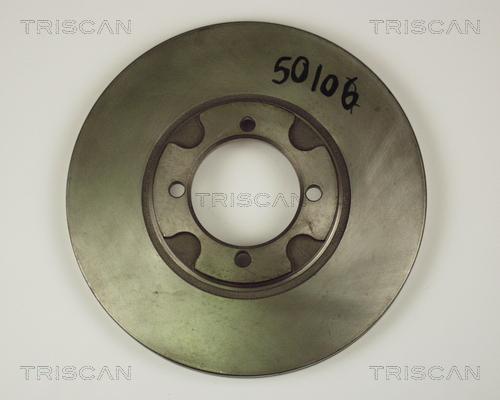 Triscan 8120 50106 - Тормозной диск autospares.lv