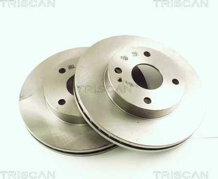 Triscan 8120 50133 - Тормозной диск autospares.lv